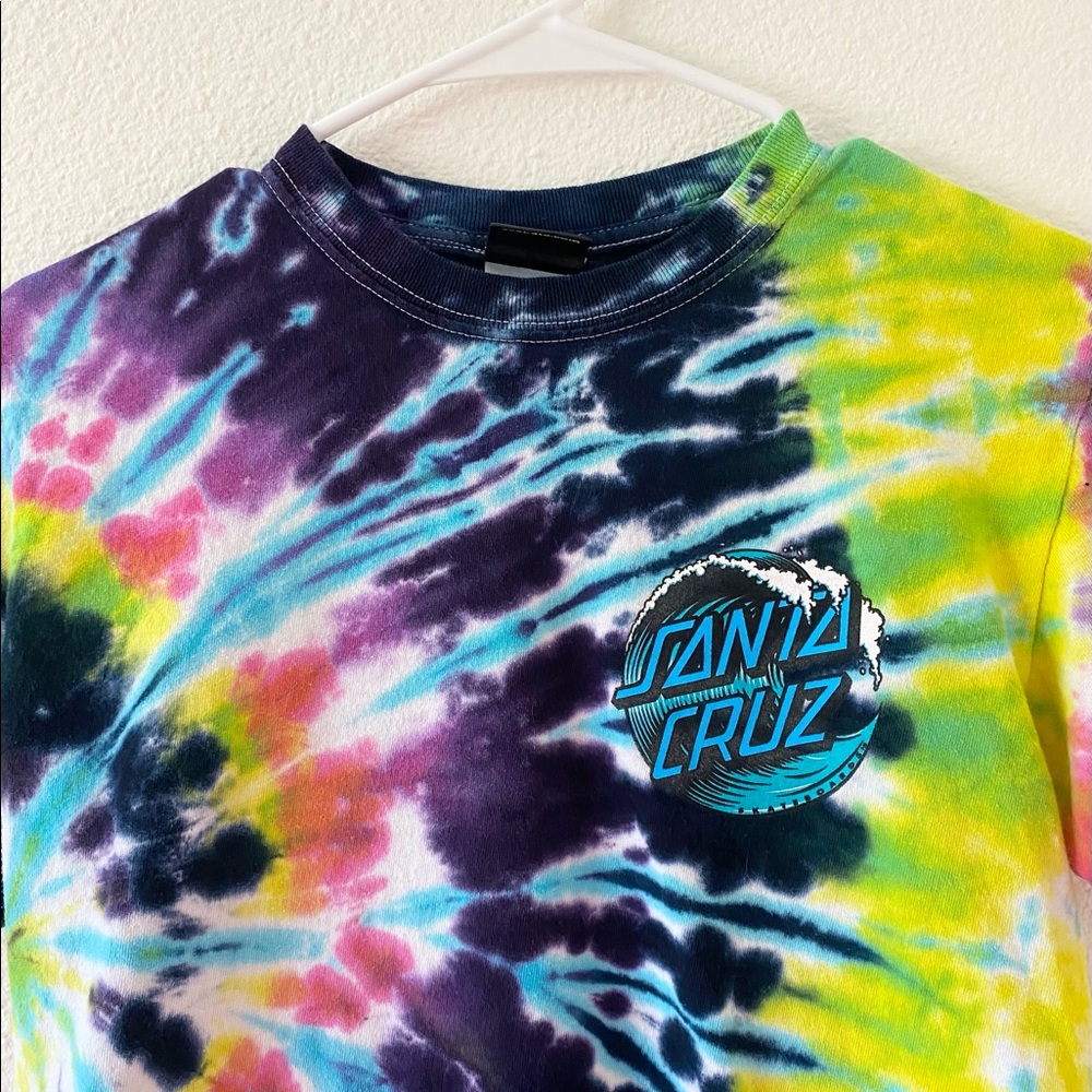 Santa Cruz Tie Dye T-Shirt - Picture 2 of 9